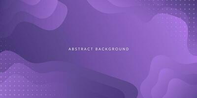 vibrant violet abstrait Contexte avec dynamique vagues et à pois texture vecteur