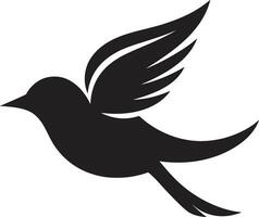 vorace vautour emblème stylisé mouette conception vecteur