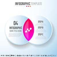 Modèle de conception d&#39;infographie vecteur