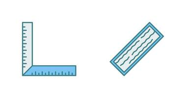 carré ruller et planche icône vecteur