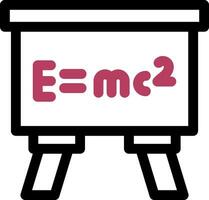 conception d'icône créative de relativité vecteur