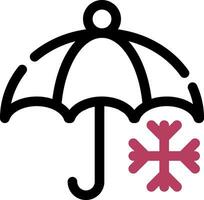 conception d'icône créative parapluie vecteur