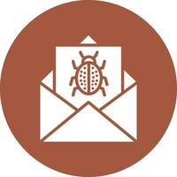 illustration de conception d'icône de vecteur de courrier
