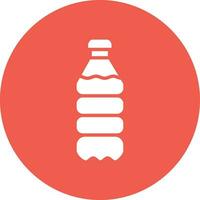 illustration de conception d'icône de vecteur de bouteille en plastique