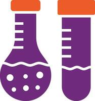 illustration de conception d'icône de vecteur de test de laboratoire