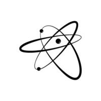 électron atome orbite dessin animé vecteur illustration