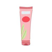 soin de la peau lotion dessin animé vecteur illustration