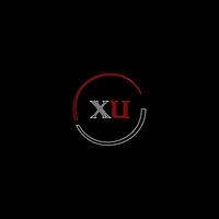 xu Créatif moderne des lettres logo conception modèle vecteur