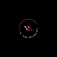 Virginie Créatif moderne des lettres logo conception modèle vecteur