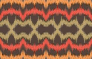 ethnique abstrait ikat art. aztèque ornement imprimer. géométrique ethnique modèle sans couture Couleur Oriental. conception pour Contexte ,rideau, tapis, fond d'écran, vêtements, emballage, batique, vecteur illustration.