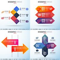 Modèle de conception d&#39;infographie vecteur