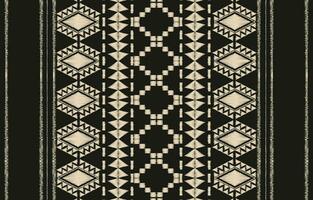 ethnique abstrait ikat art. aztèque ornement imprimer. géométrique ethnique modèle sans couture Couleur Oriental. conception pour Contexte ,rideau, tapis, fond d'écran, vêtements, emballage, batique, vecteur illustration.