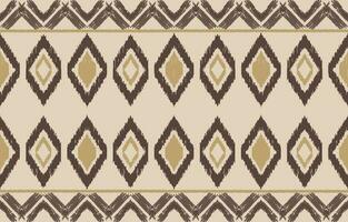 ethnique abstrait ikat art. aztèque ornement imprimer. géométrique ethnique modèle sans couture Couleur Oriental. conception pour Contexte ,rideau, tapis, fond d'écran, vêtements, emballage, batique, vecteur illustration.