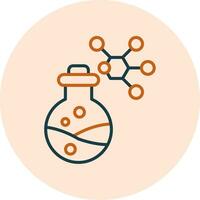 icône de vecteur de chimie