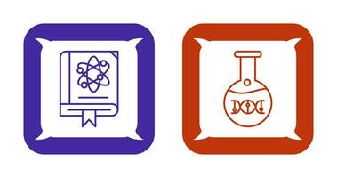 science et ADN icône vecteur