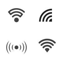 conception d'illustration wi-fi de signal vecteur