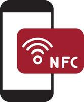 nfc vecteur icône