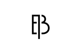 icône du logo de la lettre de l'alphabet pour les entreprises et l'entreprise. modèle créatif vecteur