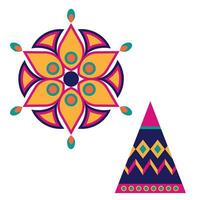 diwali thème icône esthétique, Indien vacances fête diwali vecteur