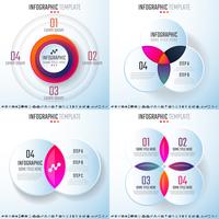 Modèle de conception d&#39;infographie vecteur