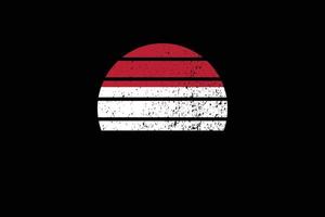 drapeau de style grunge du yémen. illustration vectorielle. vecteur