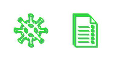 virus et Les données icône vecteur