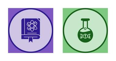 science et ADN icône vecteur
