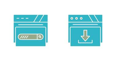 chercher bar et Télécharger icône vecteur