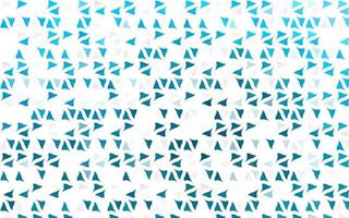 couverture vectorielle bleu clair dans un style polygonal. vecteur