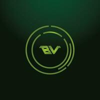 minimal innovant initiale bv logo et vb logo. lettre bv vb Créatif élégant monogramme. prime affaires logo icône vecteur
