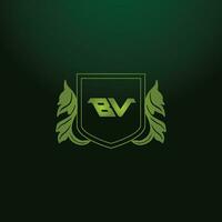minimal innovant initiale bv logo et vb logo. lettre bv vb Créatif élégant monogramme. prime affaires logo icône vecteur