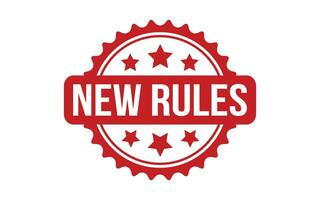 Nouveau règles caoutchouc grunge timbre joint vecteur