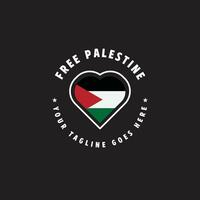 gratuit Palestine logo vecteur