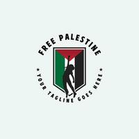 gratuit Palestine logo vecteur