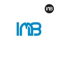 lettre imb monogramme logo conception vecteur