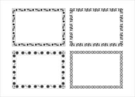 vecteur frontière conception ou photo Cadre