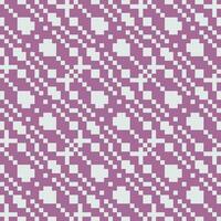 une pixel modèle dans violet et blanc vecteur