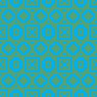 pixel art sans couture modèle avec carrés et cercles vecteur