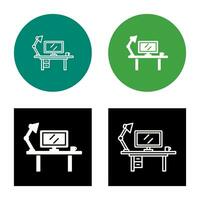 icône de vecteur d'espace de travail