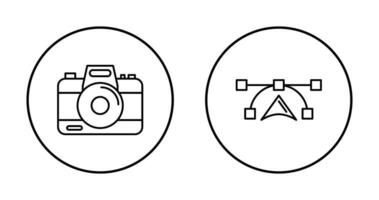 caméra et vecteurs icône vecteur
