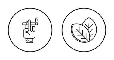 fumeur et tabac icône vecteur