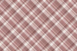 sans couture vérifier tartan de textile plaid en tissu avec une modèle vecteur Contexte texture.