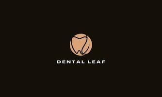 dentaire logo conception avec La Flèche concept vecteur