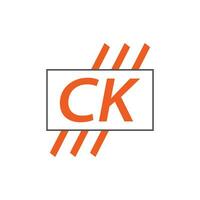 lettre ck logo. c k. ck logo conception vecteur illustration pour Créatif entreprise, entreprise, industrie. pro vecteur