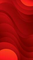 abstrait Contexte rouge Couleur avec ondulé lignes et dégradés est une polyvalent atout adapté pour divers conception projets tel comme sites Internet, présentations, impression matériaux, social médias des postes vecteur