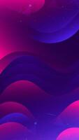 abstrait Contexte violet bleu Couleur avec ondulé lignes et dégradés est une polyvalent atout adapté pour divers conception projets tel comme sites Internet, présentations, impression matériaux, social médias des postes vecteur