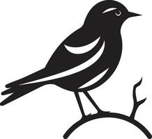 ailé créature emblème simpliste corbeau logo vecteur