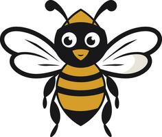 ruche couronné badge royal ruche logo vecteur