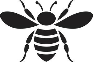 abeille dynastie badge ruche héraldique insigne vecteur