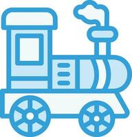 illustration de conception d'icône de vecteur de locomotive